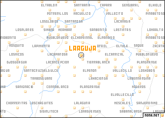 map of La Aguja