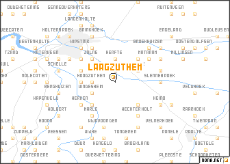 map of Laag Zuthem