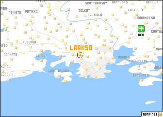 map of Laakso