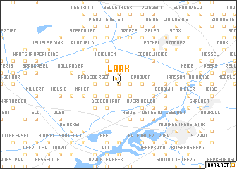 map of Laak