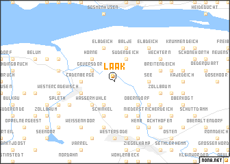 map of Laak