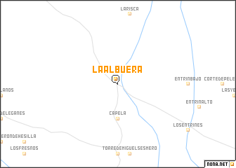 map of La Albuera