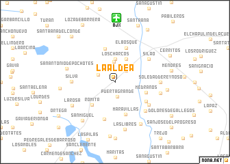 map of La Aldea
