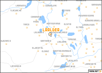 map of La Aldea