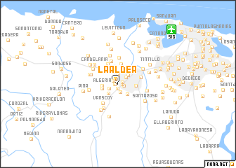 map of La Aldea