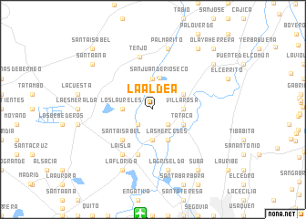 map of La Aldea