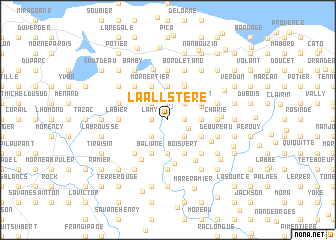 map of La Allstère