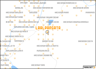 map of La Alpargata