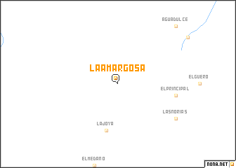 map of La Amargosa