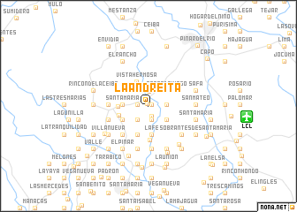 map of La Andreíta