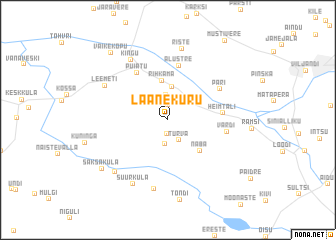 map of Laanekuru