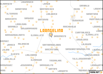 map of La Angelina