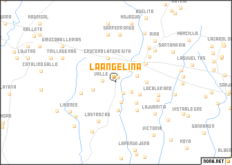 map of La Angelina