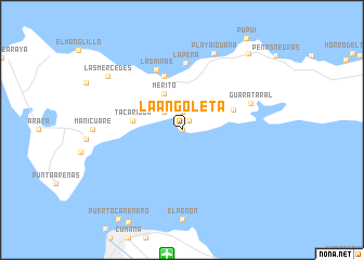 map of La Angoleta