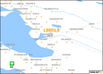 map of Laanila