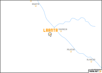 map of La Anta