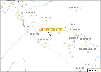 map of La Apacheta