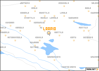 map of Laapio