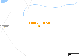 map of La Aragonesa