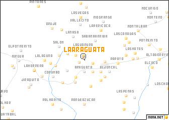 map of La Araguata