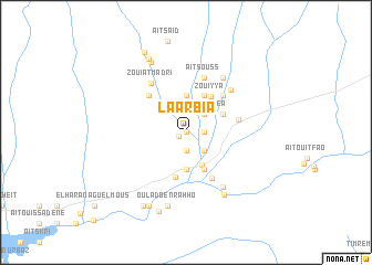 map of Laarbia