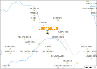map of La Ardilla