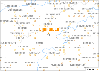 map of La Ardilla