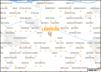 map of Laareind