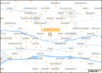 map of Laareind