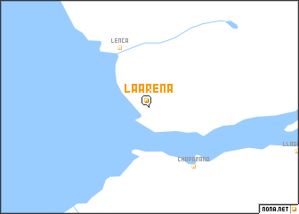 map of La Arena