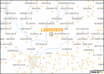 map of La Arenera