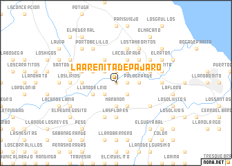 map of La Arenita de Pájaro