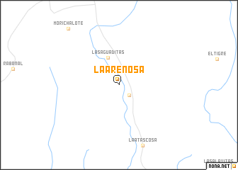 map of La Arenosa