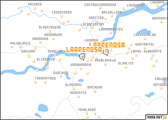 map of La Arenosa