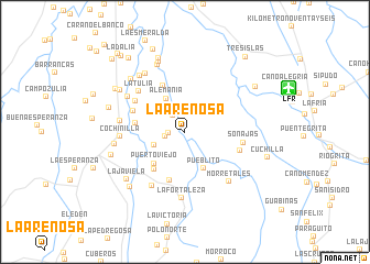 map of La Arenosa