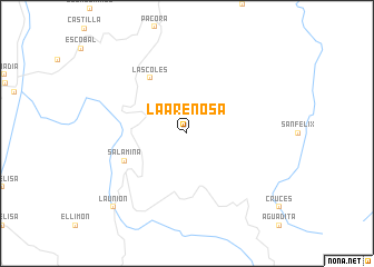 map of La Arenosa