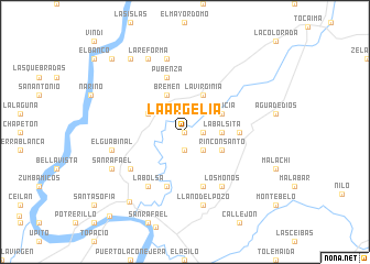 map of La Argelia