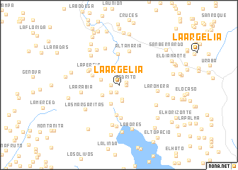 map of La Argelia