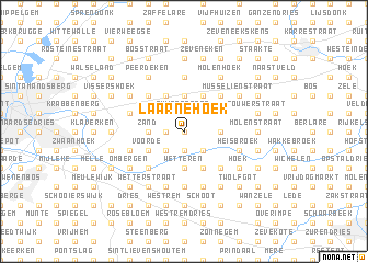 map of Laarnehoek