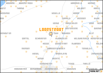 map of Laarstraat