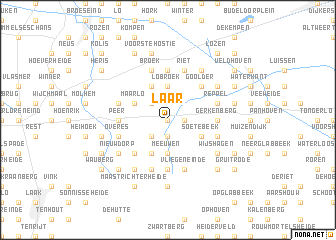 map of Laar