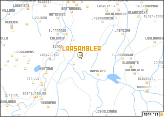 map of La Asamblea