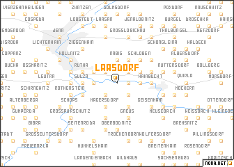 map of Laasdorf