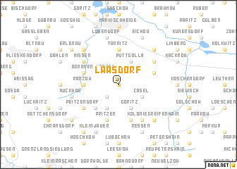 map of Laasdorf