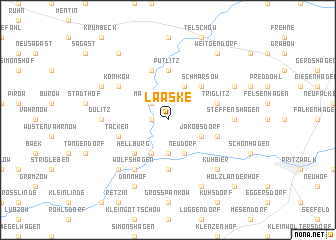 map of Laaske