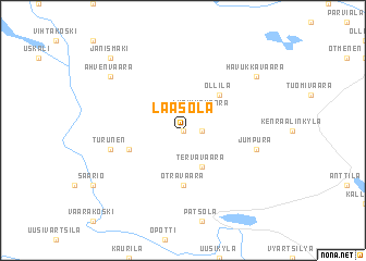 map of Laasola