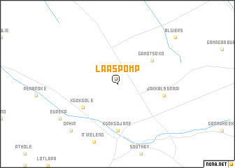map of Laaspomp