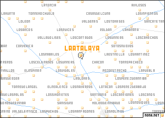 map of La Atalaya