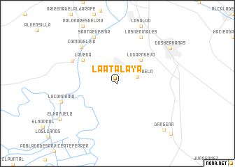 map of La Atalaya