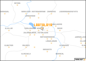 map of La Atalaya